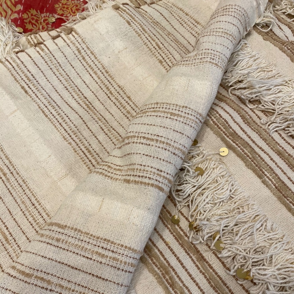 ANTHROPOLOGIE HOME MOROCCAN WEDDING THROW - Picture 6 of 8